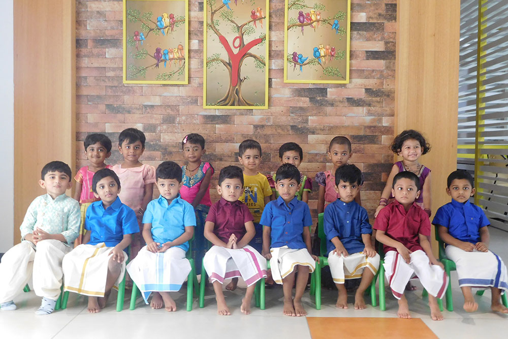 Ethnic day celebration image - Yuvabharathi Nursery