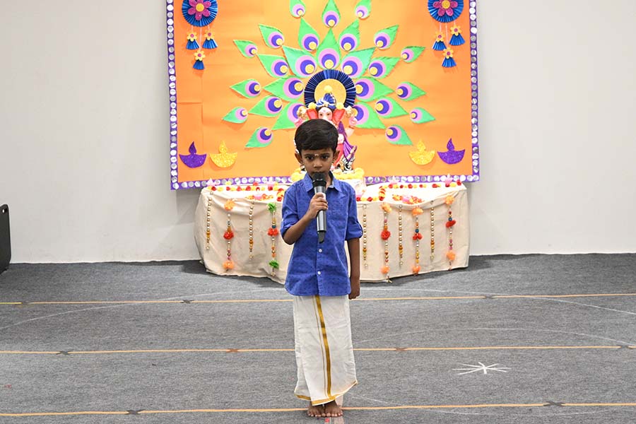 Ganesh Chaturthi celebration image - Yuvabharathi Nursery