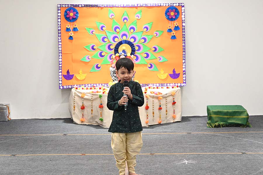 Ganesh Chaturthi celebration image - Yuvabharathi Nursery