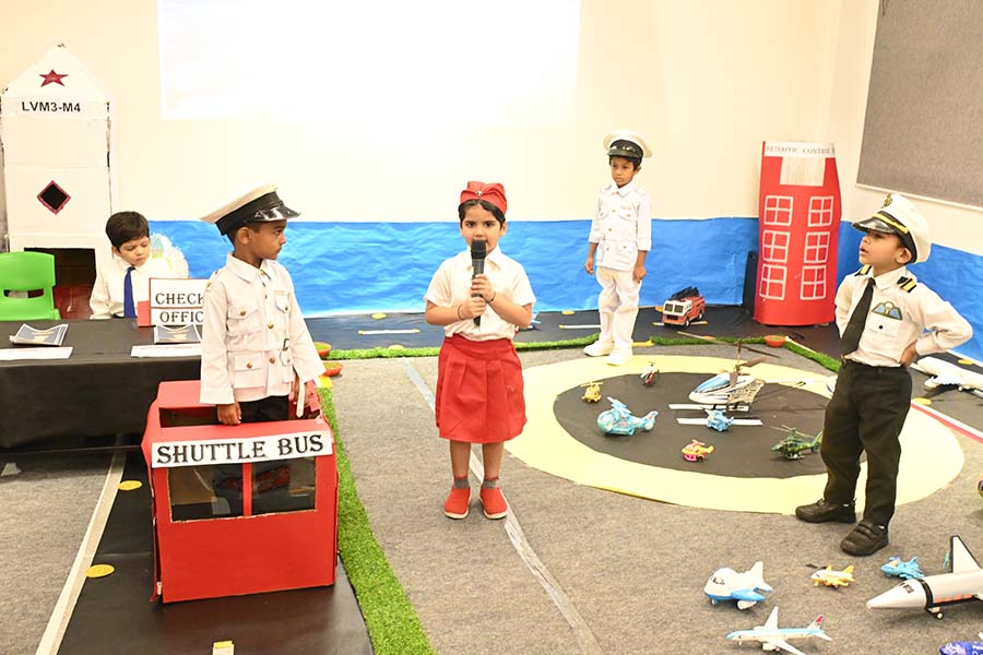 Transport expo celebration image - Yuvabharathi Nursery