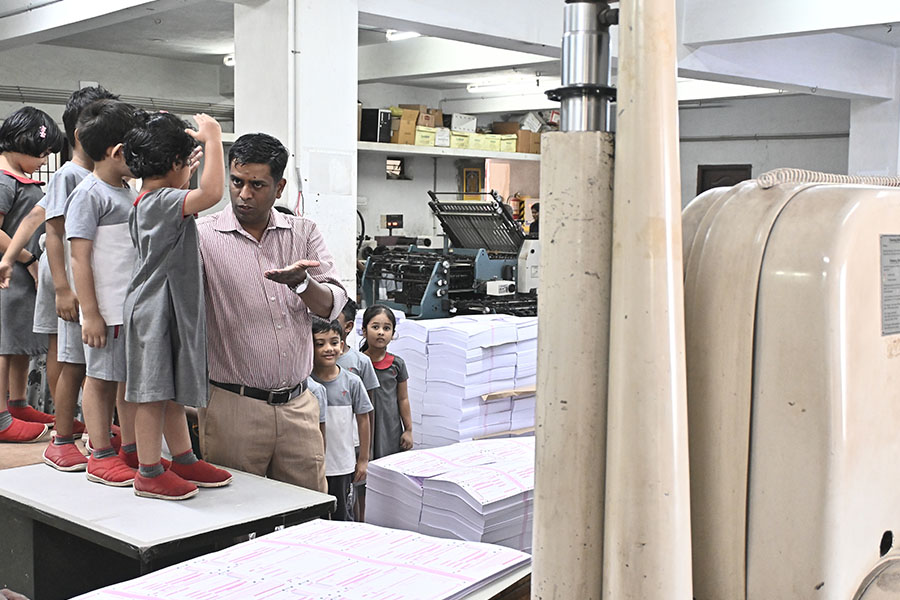 Exploring the World of Printing – KG1 Educational Visit