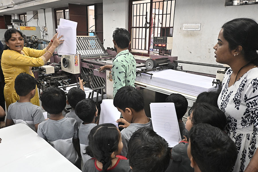 Exploring the World of Printing – KG1 Educational Visit